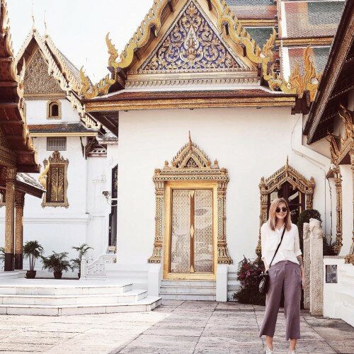 Im a typical tourist in bangkok fashionbloggerde germanblogger grandpalace