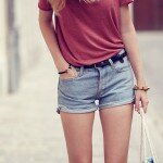 Outfit: The perfect Jeansshorts