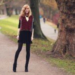 Outfit: The many patterns sweater