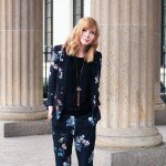 Outfit: Flowerprint Blazer